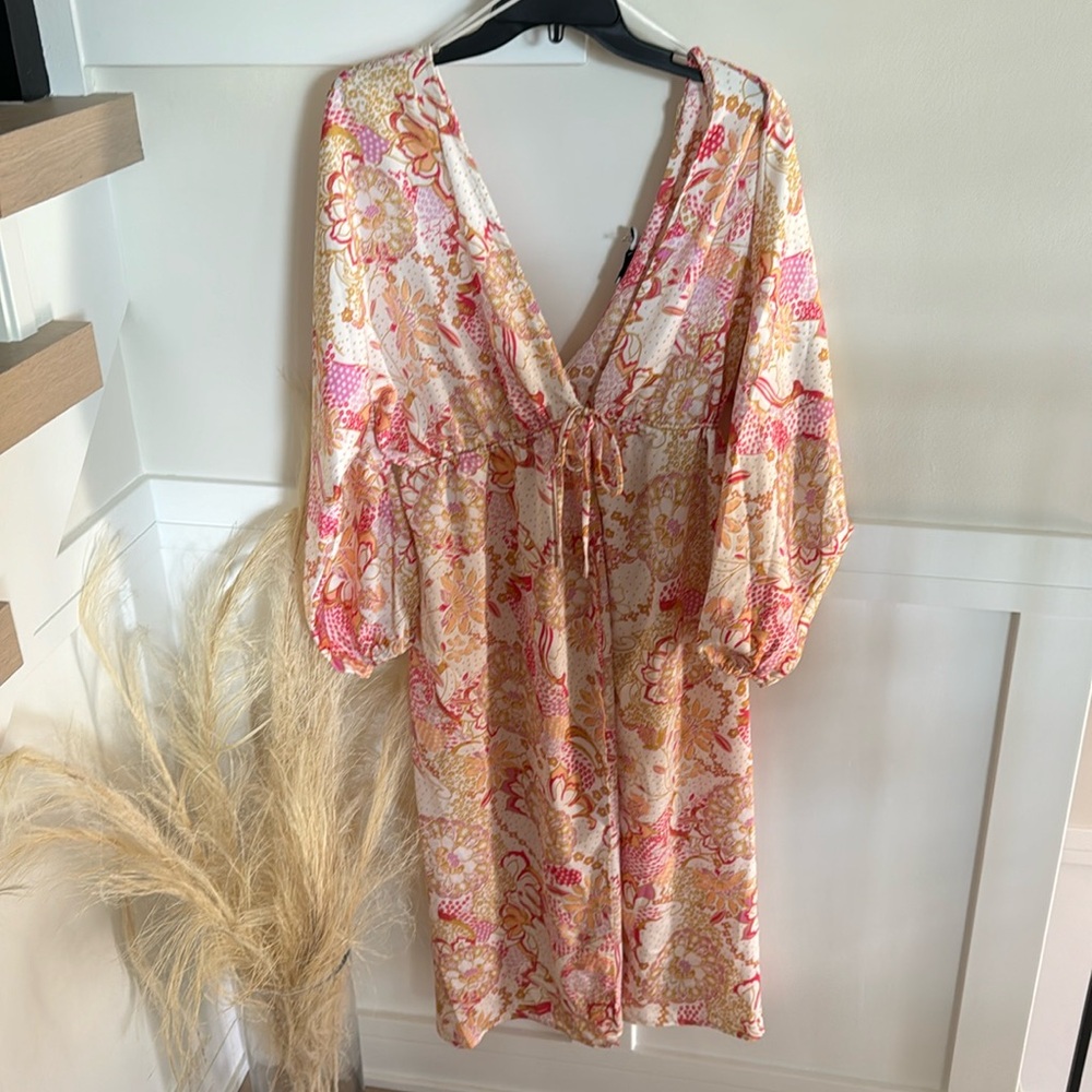 Lush beach dress /coverup size small